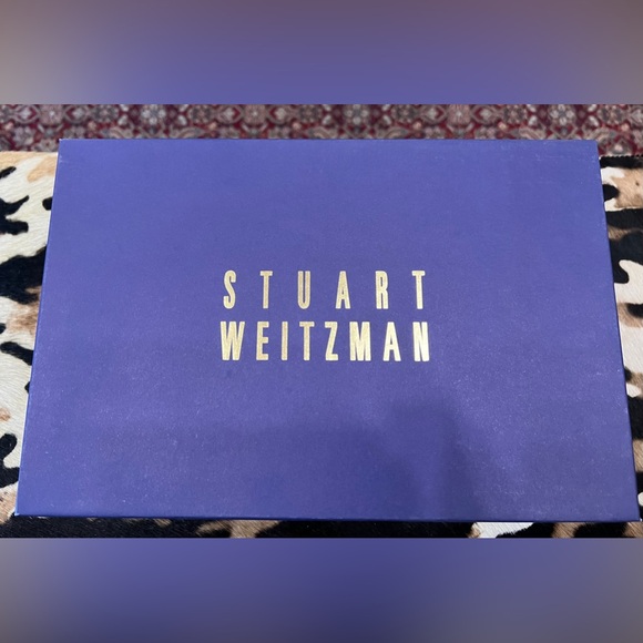 Stuart Weitzman ~ Dark Brown Cork and Leather Wedges - Picture 9 of 9